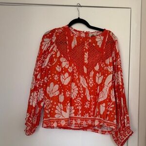 Farm Rio blouse and skirt set